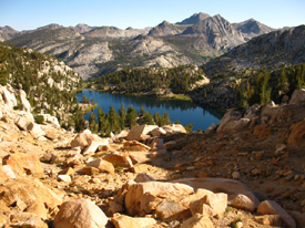 Lake of the Lone Indian before the Silver Divide